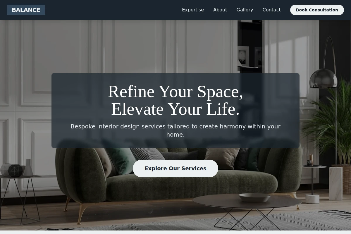 Balance Interior Design