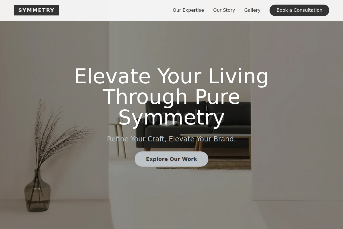 Symmetry Interior Design